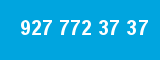 927 772 37 37